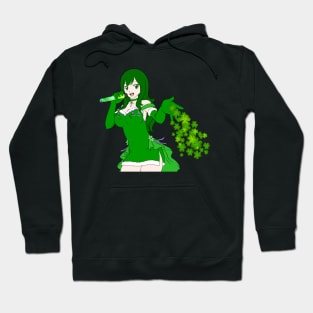 St Patricks Day Girl Anime women dress Hoodie